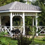 ​50 photos of wooden gazebos: simple and beautiful