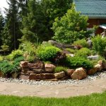 alpine slide made of stones