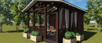 Gazebos made of timber: photos of the best projects for beautiful arrangement of a summer house and home