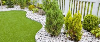 Decorative pebbles in the garden - paths and small forms to decorate your site