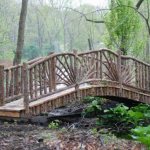 Decorative bridge for the garden: how to make it yourself, photo