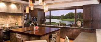 kitchen design in the country