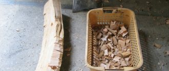 DIY wood chips