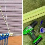 DIY wicker hammock - step-by-step instructions using the macrame technique