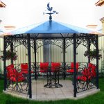 Beautiful wrought iron gazebos