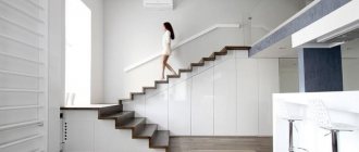 Staircase to the second floor: design ideas (75 photos)