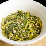 In the photo - pickled purslane - a very tasty snack