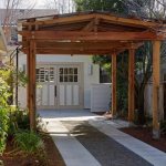 DIY wooden carport