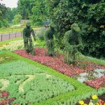 Decorating the area with flowers