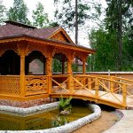 Carved gazebos