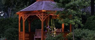 Garden gazebos: 130 design ideas (photos)