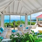 Magnificent terrace with panoramic glazing